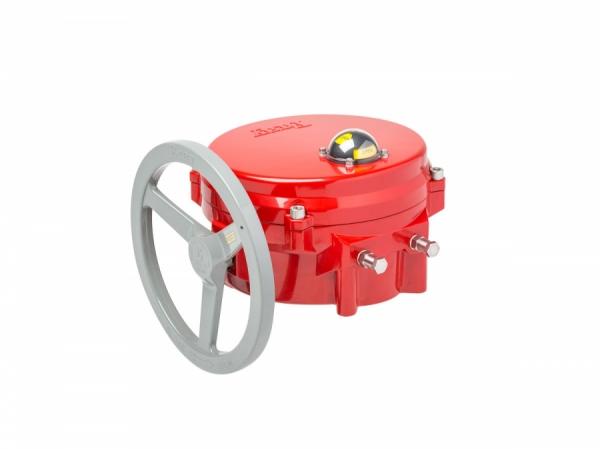 Bray serie 70 - attuatore elettrico 120/240 V con volantino di emergenza
