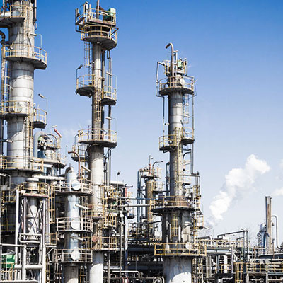 Impianto dell’industria chimica