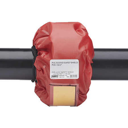 Protezione per flange RAMCO PVC rosso