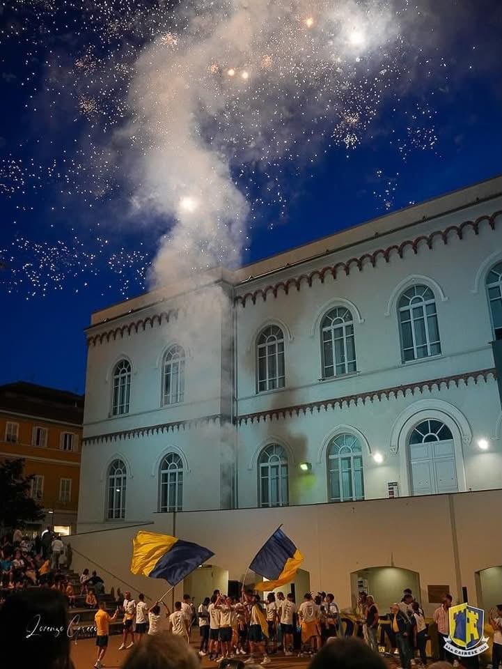Festa della Cairese nel centro di Cairo Montenotte